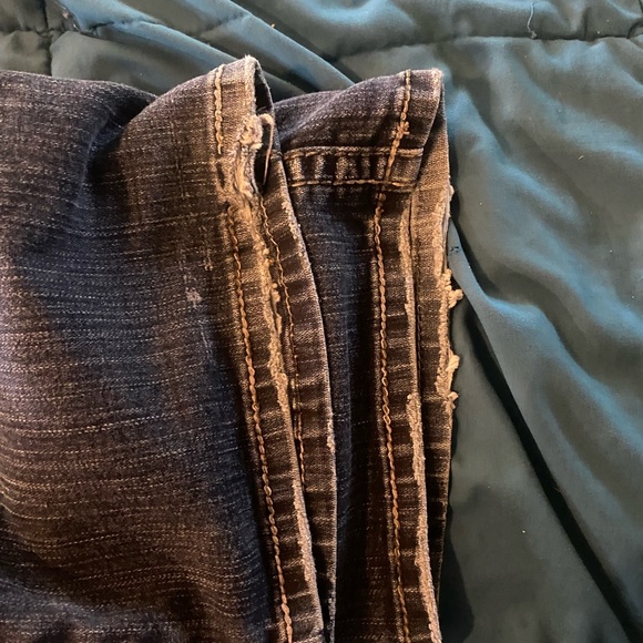 Size 33 length 32 Silver Suki dark wash jeans - Picture 6 of 8